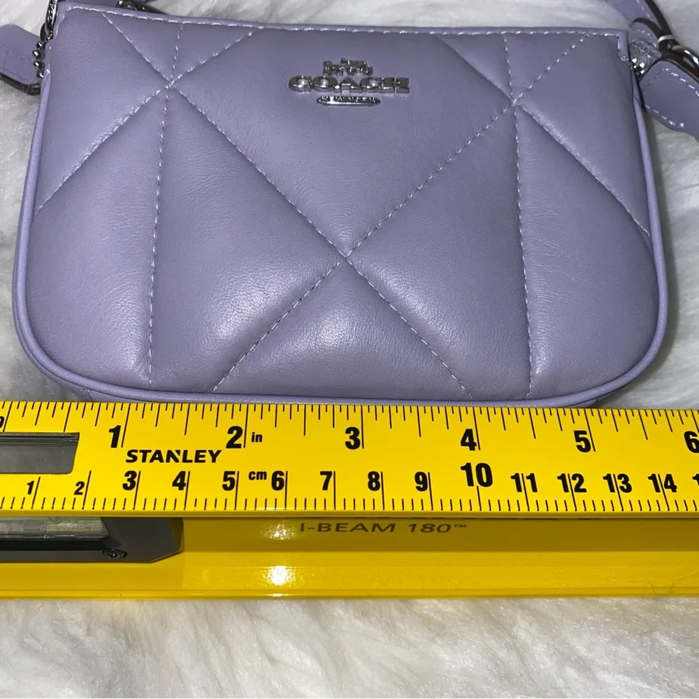 Coach nappa leather wristlet New Nolita 15 With Puffy Diamond Quilting